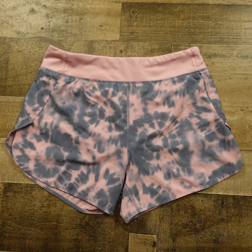 Athleta Girl Run the World 3” Shorts Tie Dye Girls' Size‎ XL 14